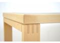 Beech desk made in Denmark with seperate desk unit.