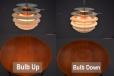 Poul Henningsen design CONTRAST pendant light - view 8