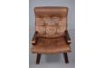 1970s Hove Mobler SKYLINE armchair in beech and leather