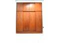 Danish wardrobe storage unit with sliding doors and gents dressing mirror. - view 8