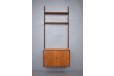 Danish Modular shelving in teak designed by Poul Cadovius, 1947