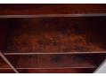 Double bank vintage bookcase in rosewood made by Omann Junior