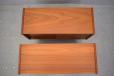 The bedside cabinets are both in great condition with beautiful patina