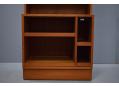 Music cabinet base 2 section wall unit made in Denmark by Hundevad.