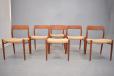 Niels Moller set of 6 refurbished dining chairs model 75 - view 11