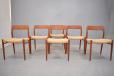 Niels Moller set of 6 refurbished dining chairs model 75 - view 11