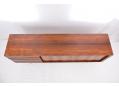 Tambour door rare sideboard in rosewood. 190cm long