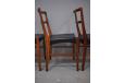 Stunning rosewood framed chairs by Johannes Andersen for Bernhard Pedersen 1965