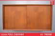 Vintage teak sliding door cabinet | CADO SPARES - view 1