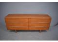 Ib Kofod Larsen teak chest of drawers, Fredericia mobelfabrik 1959
