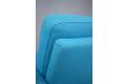 Bright blue vintage armchair with rosewood frame, designed 1965 by Hans Wegner for AP Stolen | Model AP62