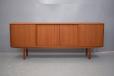 Sejling Skabe production vintage teak sideboard with 4 doors 