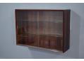 Poul Cadovius design 1965 glass display cabinet in rosewood for CADO System. SOLD