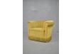 1940s danish design club armchair with castor feet