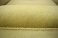Green velour kidney sofa produced by Danish Cabinetmaker - view 11