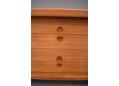 Sliding door Bramin sideboard in teak. 225cm long