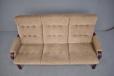 Highbacked 3 seat sofa with shallow frame  - view 7
