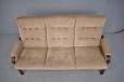Highbacked 3 seat sofa with shallow frame  - view 7