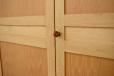 Locking 2 door oak wardrobe produced 1970s by Danish Cabinetmaker