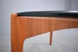 Stunning teak frame with wonderful patina, lounge table from Chr Linneberg 