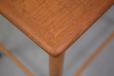 Vintage teak & oak side table by Danish Mobelfabrik - view 8