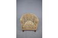 Fan back club style armchair produced by Danish Cabinetmaker 1940s