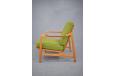 Scandinavian midcentury beech framed armchair by Edvard Kindt Larsen for France & Son 