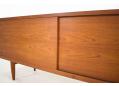 Stunning teak sideboard with 2 sliding doors. Niels Moller design 