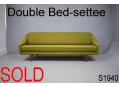 Vintage double bed settee - 1960s design