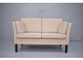comfotable 2 seat sofa with higher than normal seat height (18inch / 46cm)