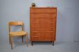 Vintage teak 7 drawer chest made by Danish cabinetmaker