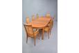 Gudme Mobelfabrik teak dining table extending with 2 leaves - view 11