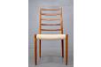 Niels Moller RARE model 82 dining chairs with high ladder back | Set of 10 - view 8