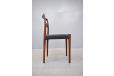 Set of 4 Kai Kristiansen rosewood and leather dining chairs | OD69 - view 9