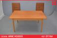 Extendable vintage dining table in teak & Oak - Arne Vodder - view 1