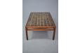 Vintage DAnish Design rosewood frame coffee table with tiled top
