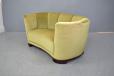 Danish Cabinetmaker productuon curved frame sofa for sale