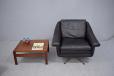 Vintage low back matador swivel chair designed by Aage Christiansen