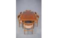 Hans Wegner vintage dining table in teak and oak | Model AT312  - view 9