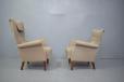 Elegant mid century chairs and sofa from the great Fritz Hansen - 1949