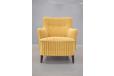 Danish Cabinetmaker vintage club chair with coil sprung seat for sale