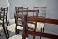 The frames have a dark rosewood effect stain which the previous owner added over the likely teak frame