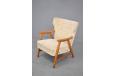 1950s Design teak and oak showframe armchair - view 4
