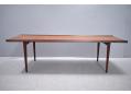 Large lounge table in rosewood perfect for use with a long sofa.