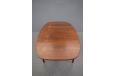 Rosewood drop leaf dining table produced 1970s for sale