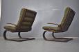 Highback vintage beech frame armchair produced 1970s by Danish Mobelfabrik