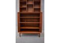 Internal shelving in the base and in the top bookcase is adjustable.