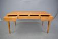 Model 36 desk in oak designed 1965 by Severin Hansen and produced by Haslev Mobelfabrik