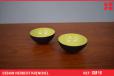 Green Krenit bowls Designed in 1953 by Herbert krenchel  - view 1