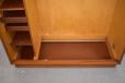 Spacious 3-door wardrobe in vintage teak - view 9